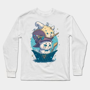 Captain Catbeard - Sailing the Seven Seas Long Sleeve T-Shirt